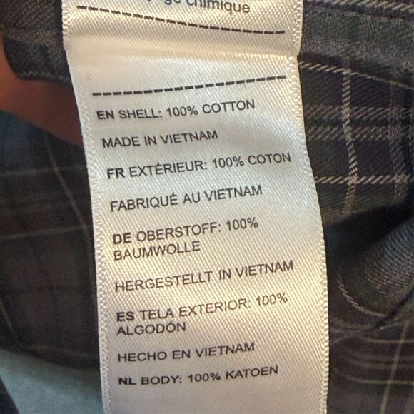 UNTUCKit Shirt Mens XL Gray Plaid Devitt WF Long Sleeve Button Down Cotton Soft - Picture 3 of 10